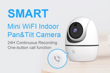 Mini WiFI Indoor Pan&Tilt IP Camera