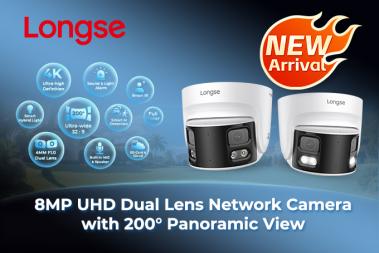 Dual-Lens Panoramic Network Camera