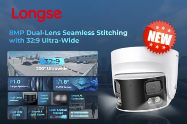 Longse's Dual-Lens Panoramic Network Camera