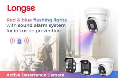 Longse's Active Deterrence IP Camera