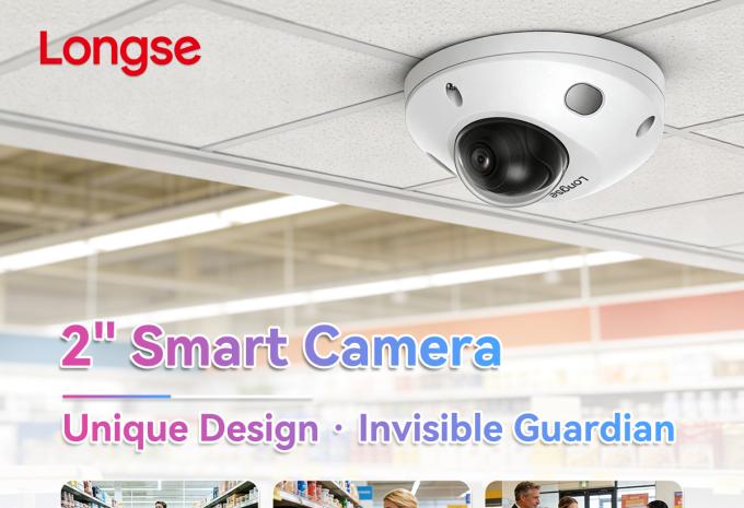 Longse 2-Inch Smart Camera: Professional Surveillance Meets Aesthetic Design