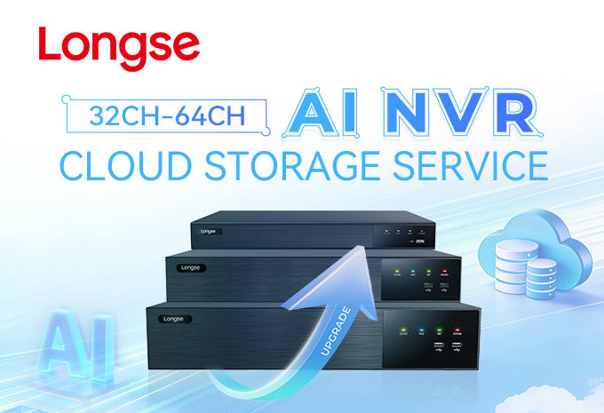 Longse introduces the 32-64CH High-Capacity AI NVR Series