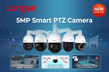 New Solution Launch | Longse 5MP Smart PTZ Camera